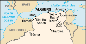 Wo ist Algier