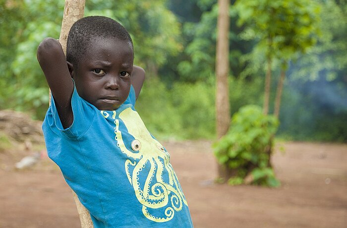 Junge aus Guinea