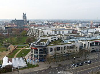 Einkaufszentrum in Magdeburg