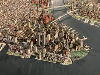 Stadtmodell von New York im Queens Museum