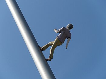 Kunstwerk auf der documenta in Kassel