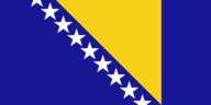 Bosnien und Herzegowinas Flagge