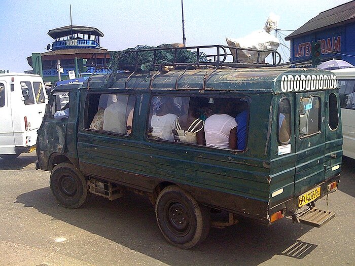 Trotro in Accra