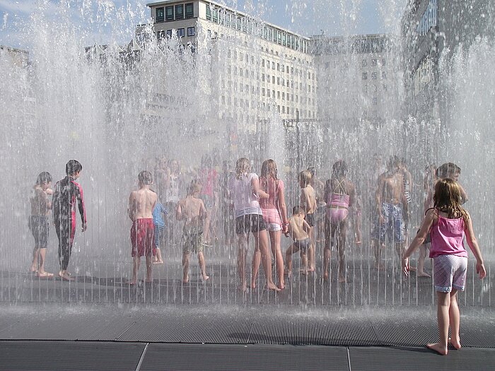 Sommerliche Erfrischung in London