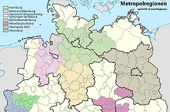 Niedersachsen Metropolregionen