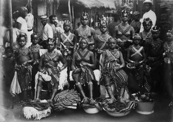 Bassa-Frauen in Liberia 1922