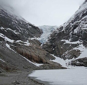 Norwegen Gletscherschwund