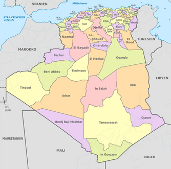 Provinzen von Algerien