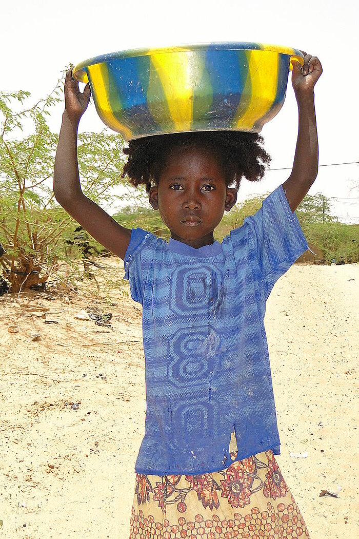 Mädchen aus Dori, Burkina Faso