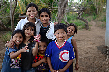 Kindergruppe in Nicaragua