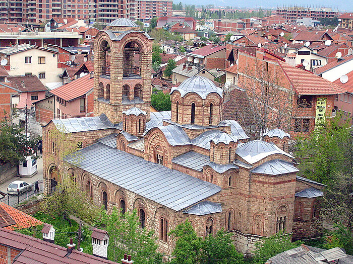 In Prizren befindet sich auch die serbisch-orthodoxische Kathedrale Bogorodica Ljeviška.