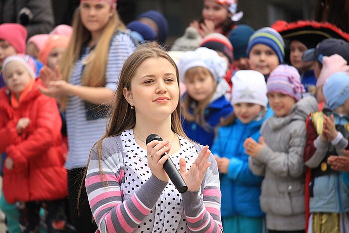 Mädchen aus der Ukraine