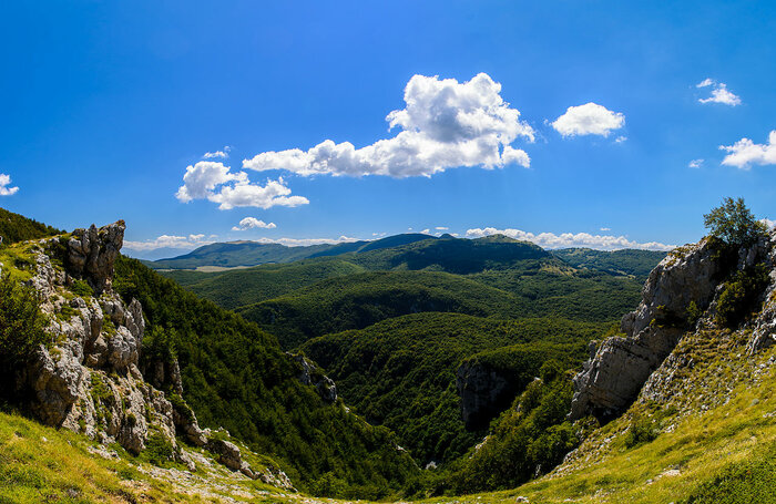 Nationalpark Gran Sasso im Apennin
