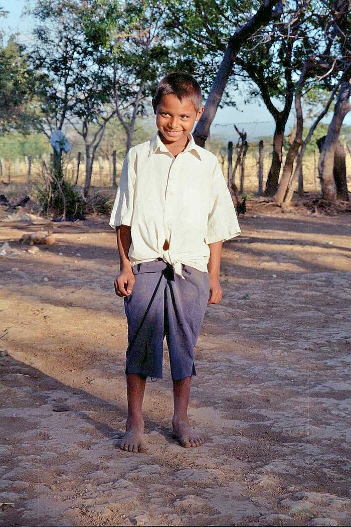 Junge aus Los Cedros in Nicaragua