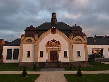 Brunnentempel der Mineralquelle in Selters