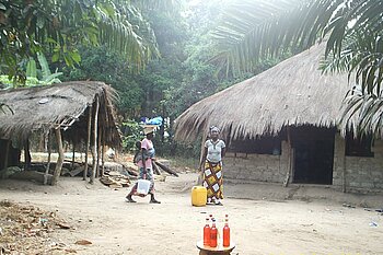 Dorf in Guinea