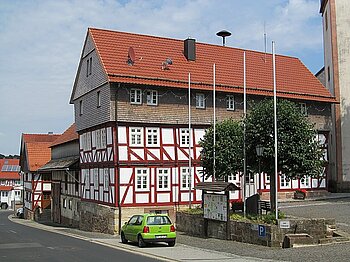 Marktplatz von Schwarzenborn