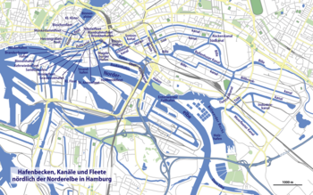 An welchem Fluss liegt Hamburg?