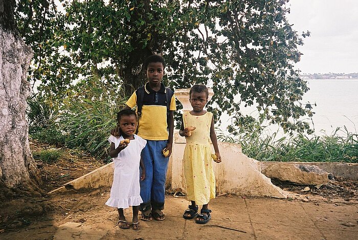 Kinder in São Tomé