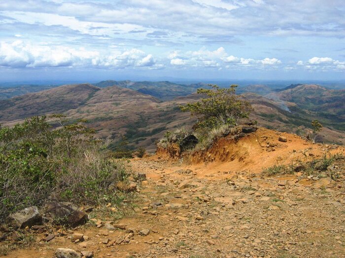 Landschaft in der Provinz Veraguas in Panama