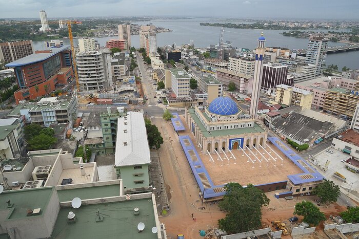 Salam-Moschee in Abidjan Abidjan Sehenswürdigkeiten