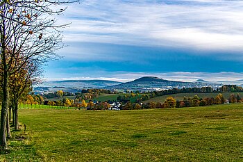 Landschaft im Erzgebirge