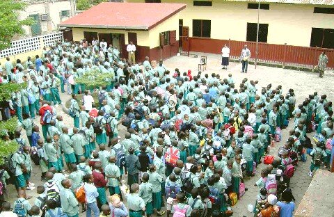 Schule im Kongo