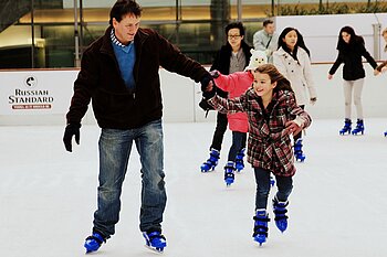 Eislaufen in London