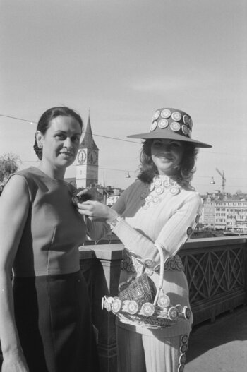 Frauenstimmrechtskampagne in der Schweiz 1970