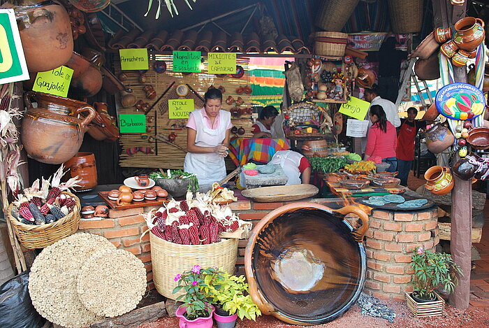 Essensstand in Mexiko