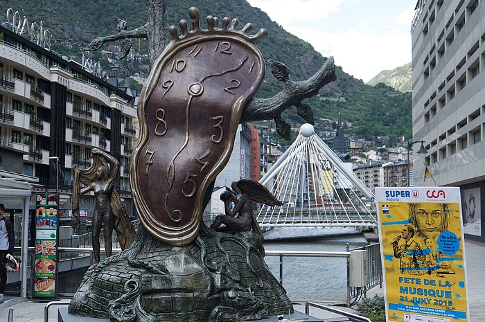 Uhr in Andorra la Vella