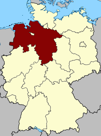 Niedersachsen Karte Deutschland