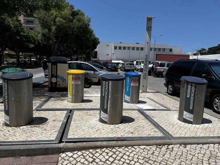 Mülltrennung in Portugal Müll wird auch in Portugal getrennt - und unterirdisch gelagert