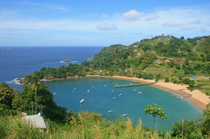 Parlatuvier Bucht auf Tobago