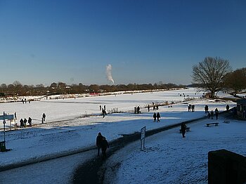 Werdersee im Winter