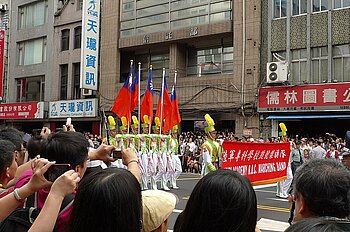 Militärparade zum Nationalfeiertag in Taiwan