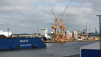 Dock in Bremerhaven