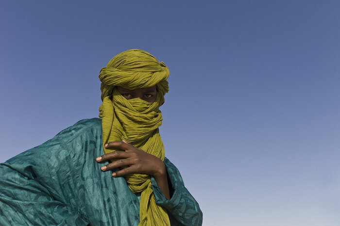 Mann vom Volk der Tuareg