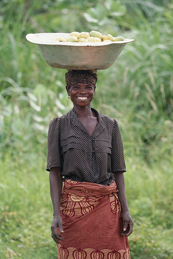 Frau aus Ghana