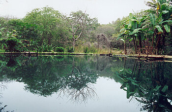 Schwefellagune Aguablanca im Nationalpark Machalilla