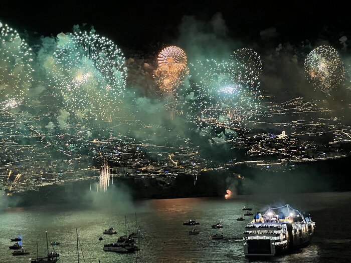 Silvester-Feuerwerk in Madeira