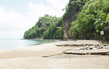 Strand auf St. Lucia