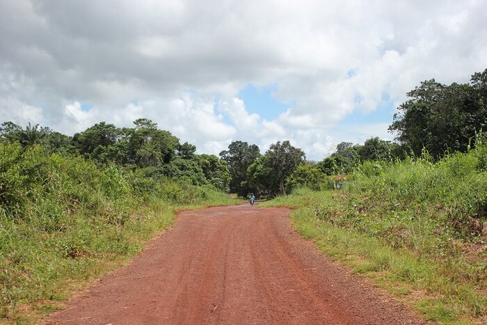 Straße in Sierra Leone