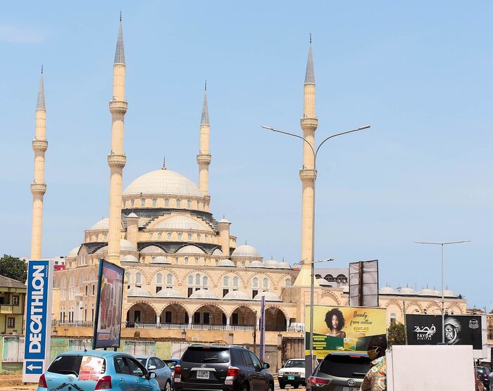 Ghana National Mosque in Accra