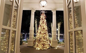 Weihnachtsbaum in Georgien