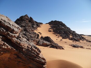 Landschaft in Libyen