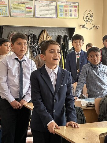 Tajikistan Schüler