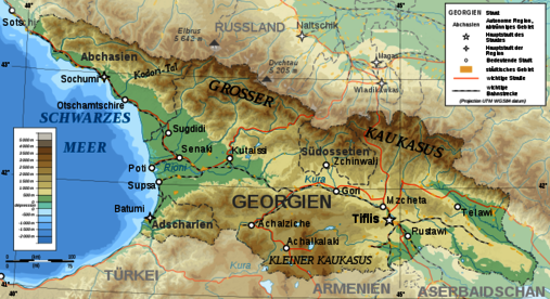 Georgien Gebirge