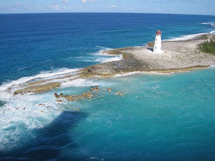 Leuchtturm auf Paradise Island