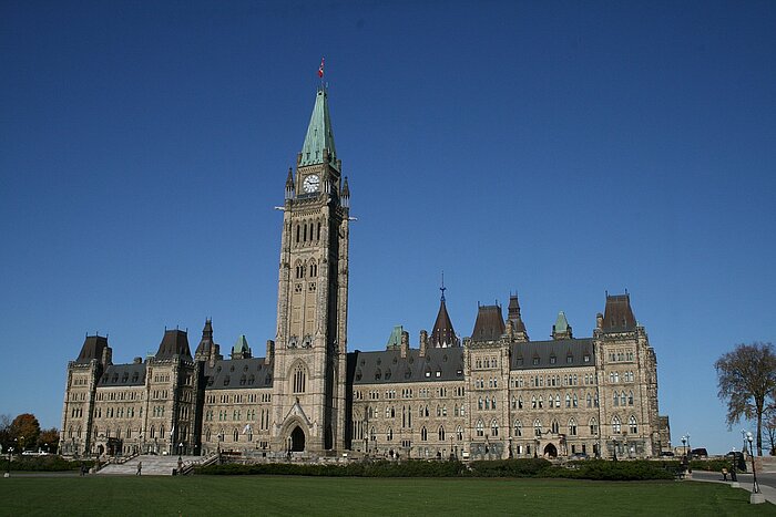 Parlament von Kanada in Ottawa